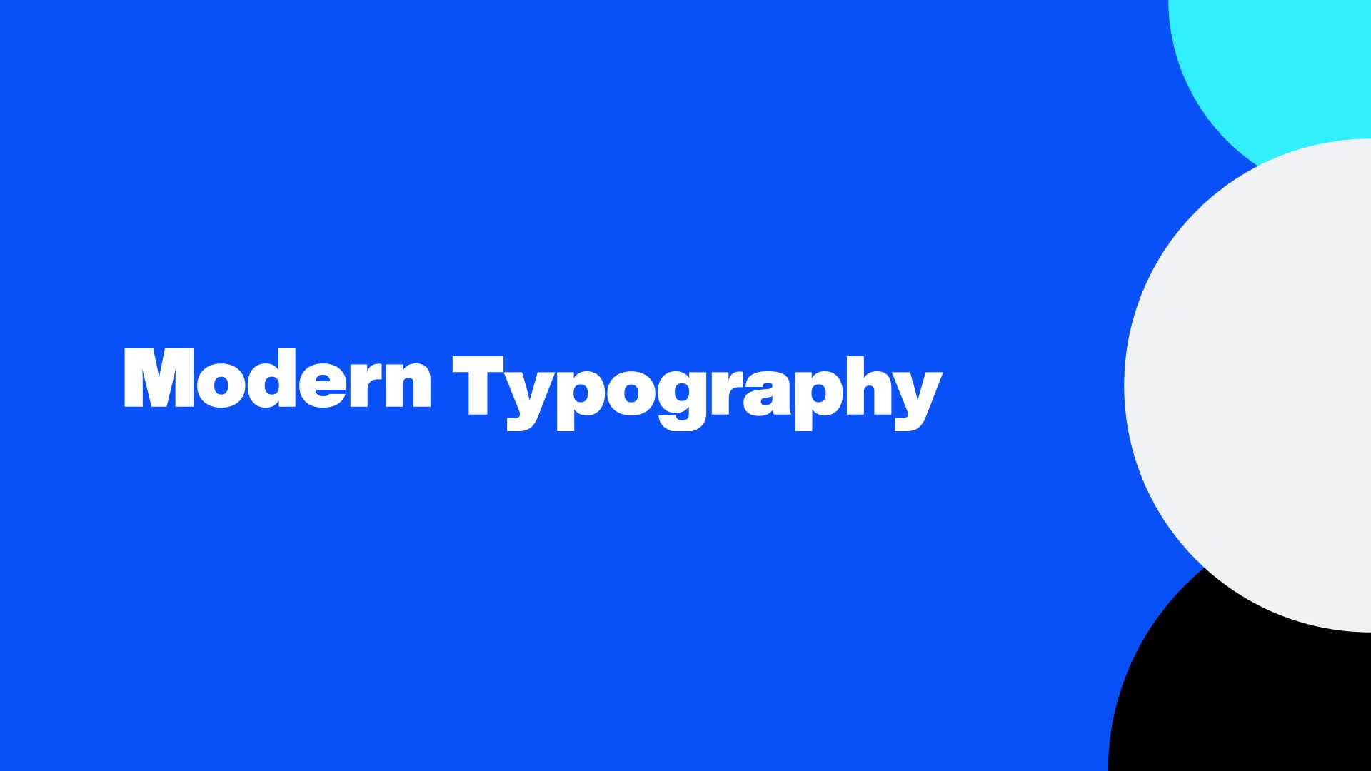 Modern Typography for Premiere Pro Videohive 33263442 Premiere Pro Image 1