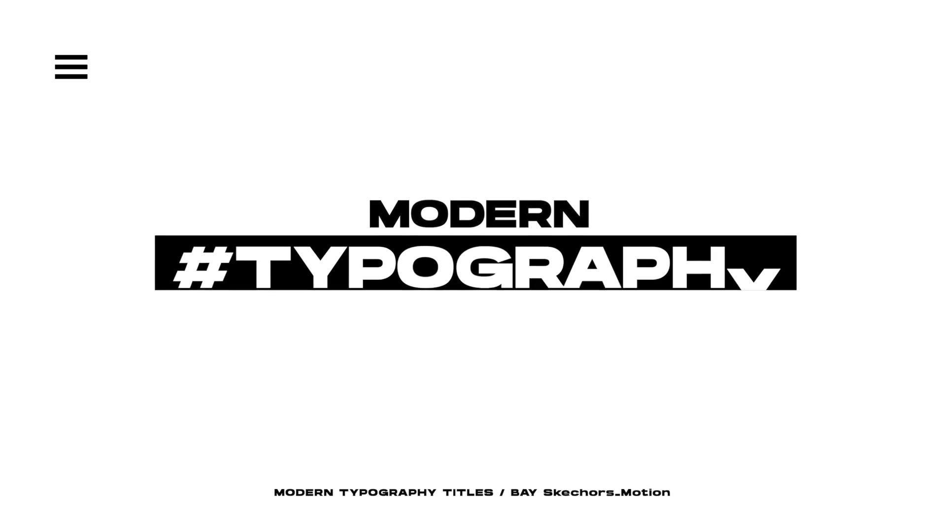 Modern Typography Titles | Final Cut Pro Videohive 37724909 Apple Motion Image 8