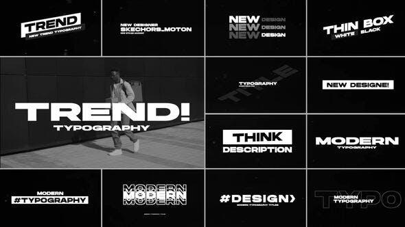 Modern Typography Titles | Final Cut Pro - Videohive 37724909 Download