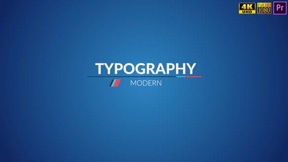 Modern Typography Titles MOGRT - Videohive Download 22715207