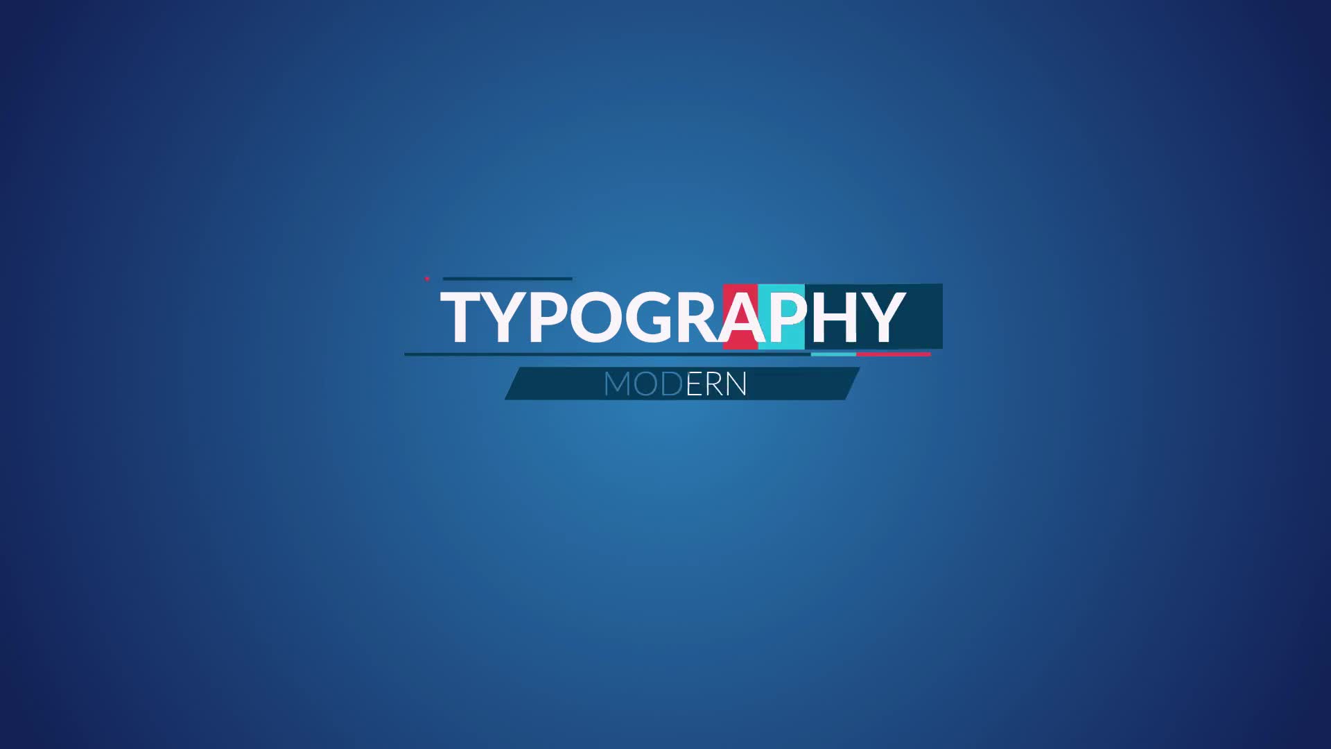 Modern Typography Titles Videohive 22715465 After Effects Image 1