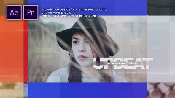 Modern Upbeat Slides - 31658861 Videohive Download