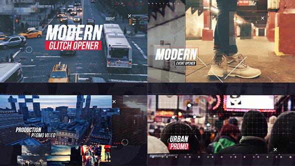 Modern Urban Glitch Opener - 16951501 Download Videohive