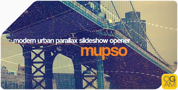 Modern Urban Parallax Slideshow Opener - Download Videohive 19869804