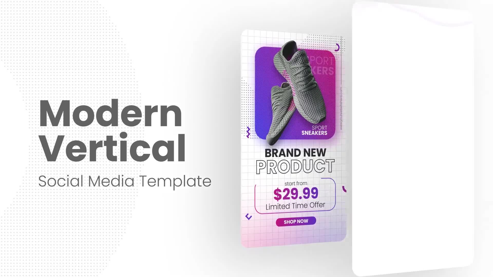 Modern Vertical Social Media Template Videohive 38193416 After Effects Image 1