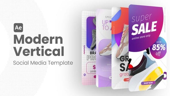 Modern Vertical Social Media Template - 38193416 Videohive Download