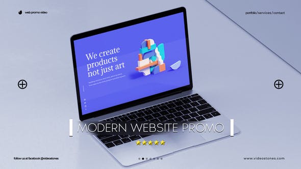 Modern Website Promo - Download 24098239 Videohive