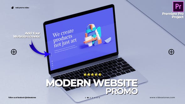 Modern Website Promo Premiere Pro - 33961741 Download Videohive