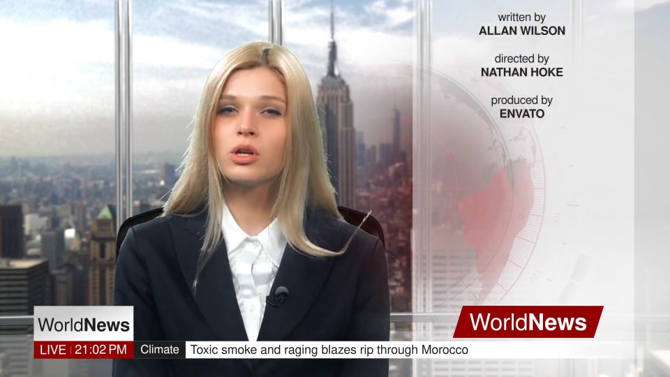 Modern World News Broadcast Package Videohive 38829621 After Effects Image 13