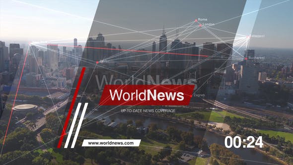 Modern World News Broadcast Package - Videohive 38829621 Download