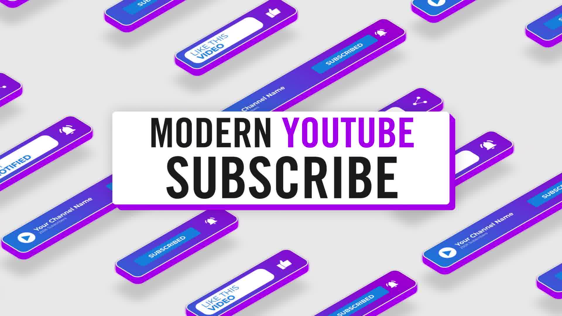 Modern Youtube Subscribe Videohive 33241185 Premiere Pro Image 12