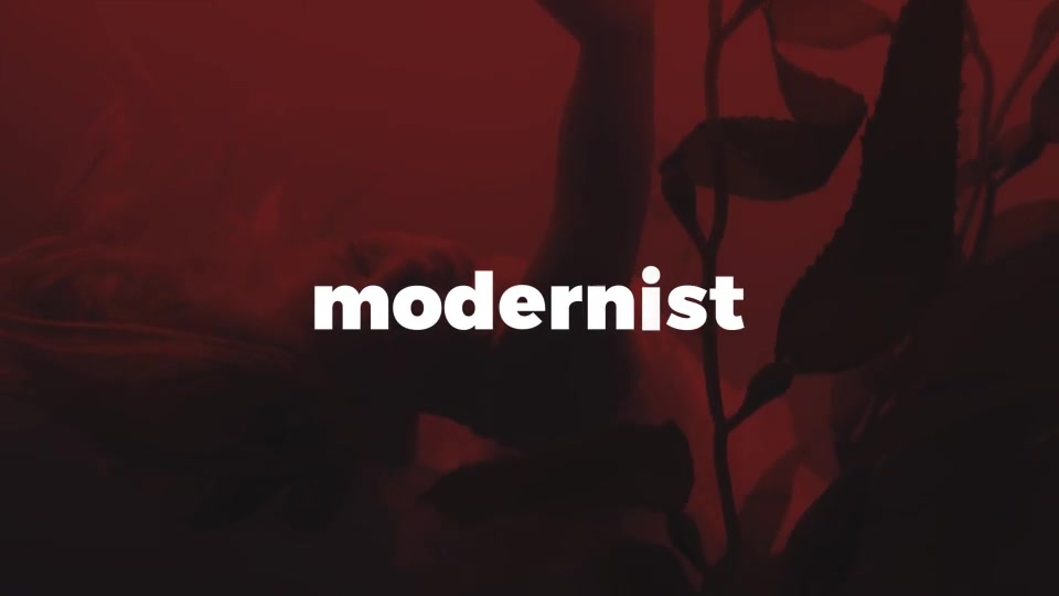 Modernist Premium Typography - Download Videohive 21681055