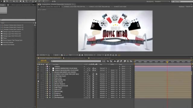 Modular Cinema Intro Logo Reveal Videohive 19724642 After Effects Image 8