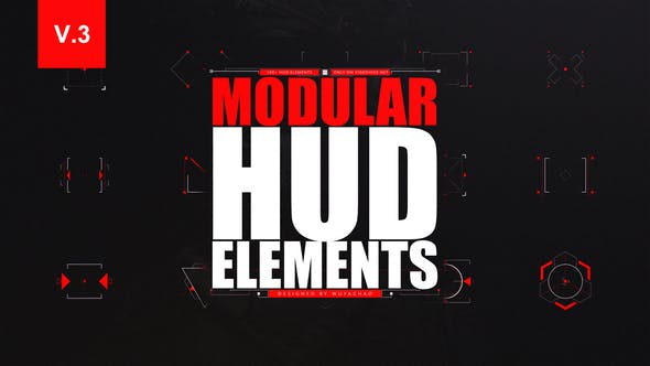Modular HUD Elements - 22581789 Videohive Download