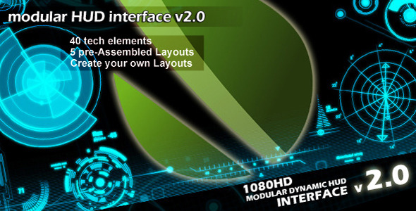 Modular HUD Interface v 2.0 - Download Videohive 4126500
