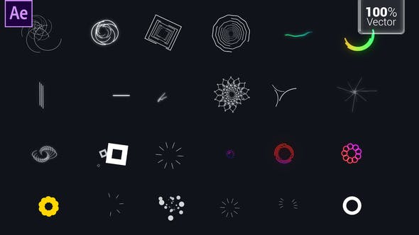 MoGraph Elements Pack | 4K - Download 33601041 Videohive