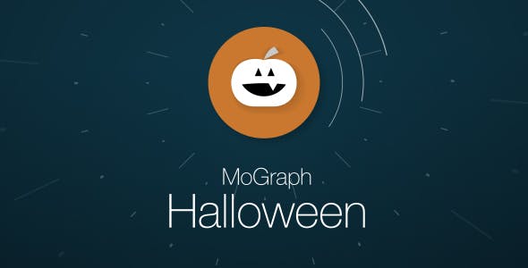 MoGraph Halloween Message - 13399771 Videohive Download