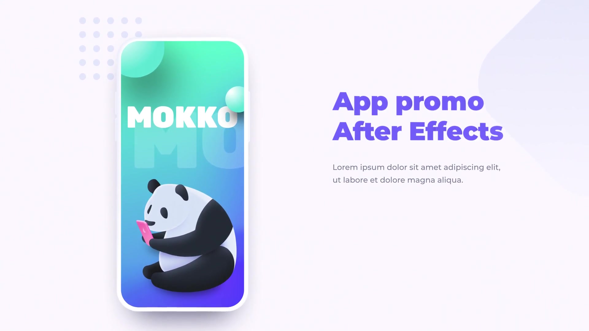 Mokko App Promo Mock up Mobile Presentation Videohive 24144177 After Effects Image 2