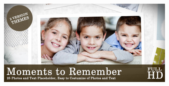 Moments to Remember - Download Videohive 7700639