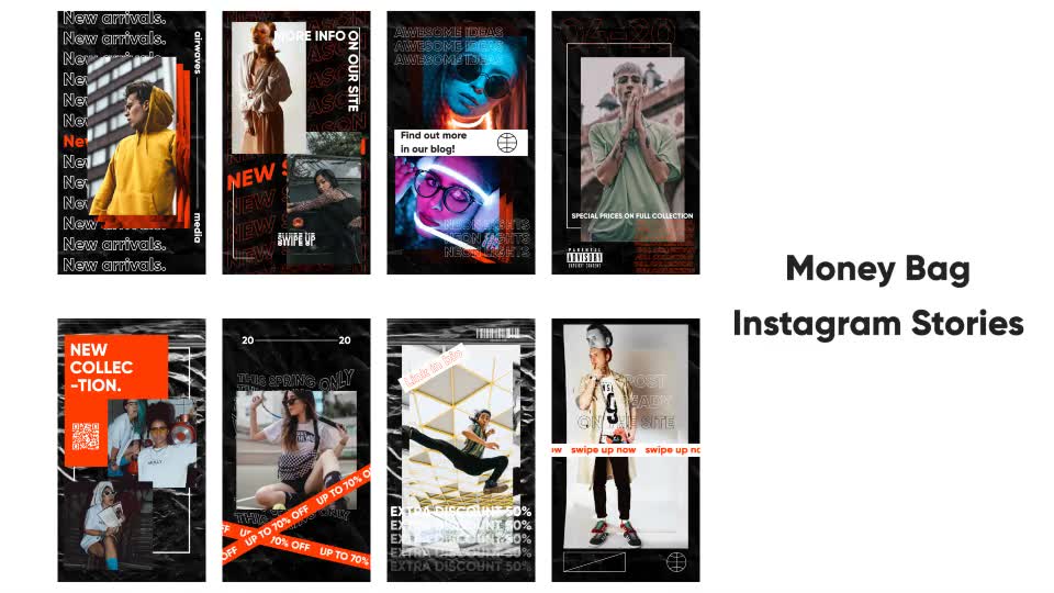 Money Bag Instagram Stories Videohive 26648886 Premiere Pro Image 2