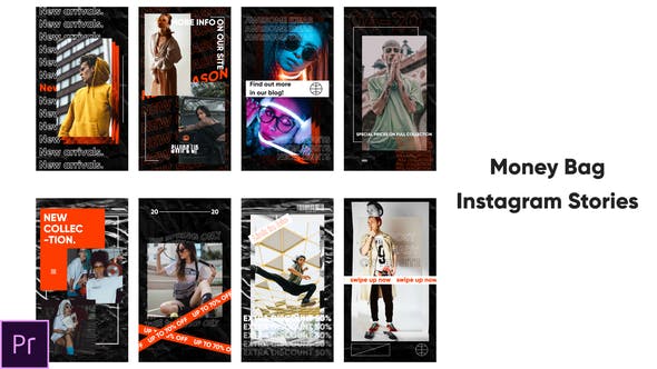 Money Bag Instagram Stories - Videohive Download 26648886