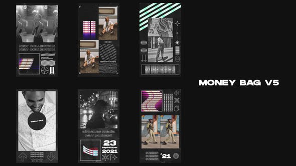 Money Bag V5 Instagram Stories - Videohive Download 32605562