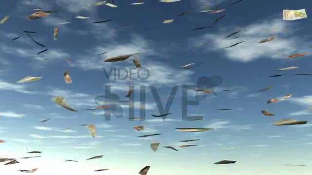 Money falls from the sky British Pounds Version - Download Videohive 36725