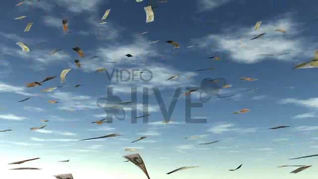 Money falls from the sky British Pounds Version - Download Videohive 36725