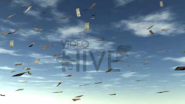 Money falls from the sky British Pounds Version - Download Videohive 36725