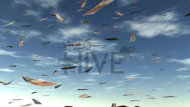 Money falls from the sky British Pounds Version - Download Videohive 36725