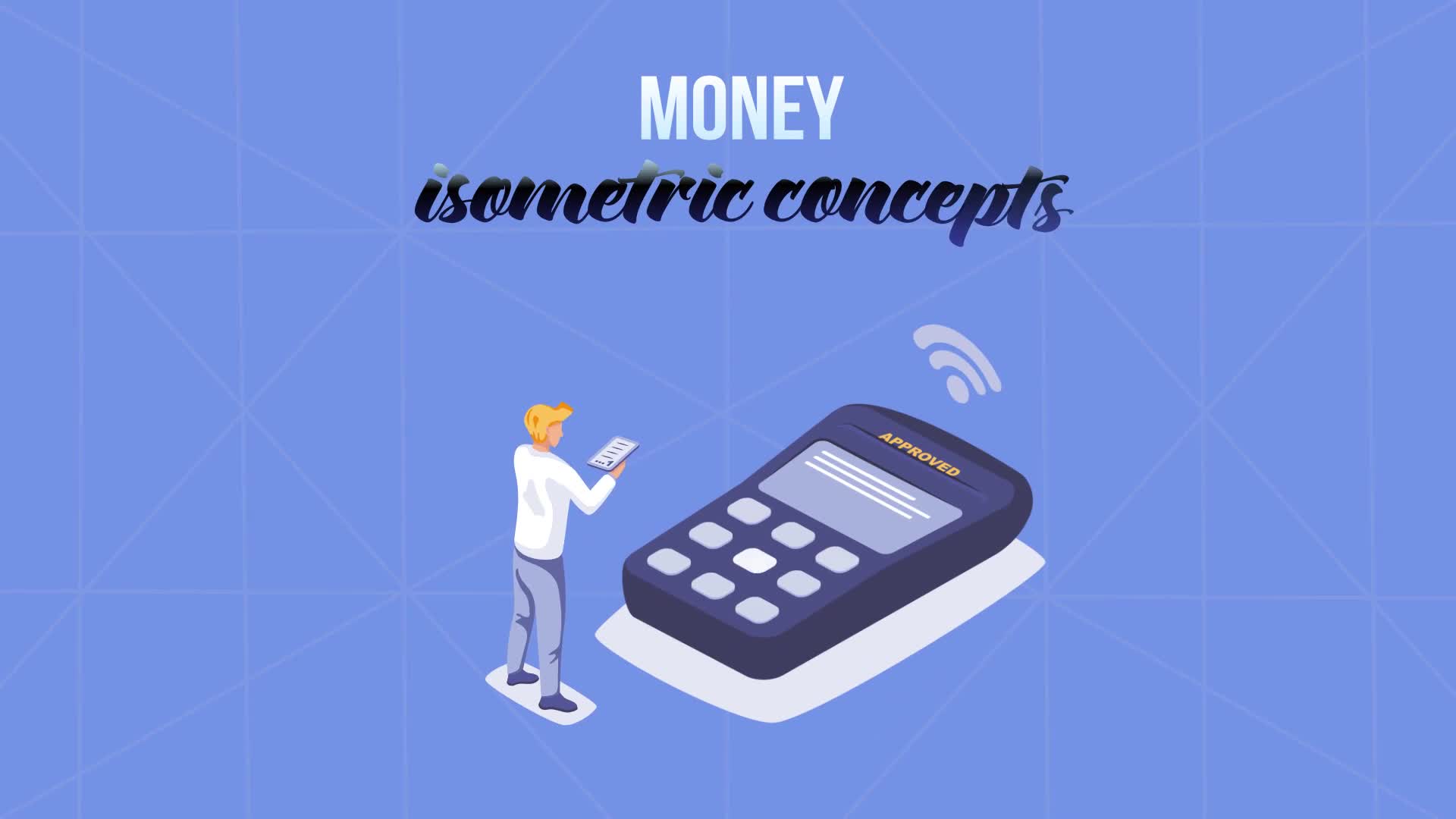 Money Isometric Concept Videohive 29057224 After Effects Image 1