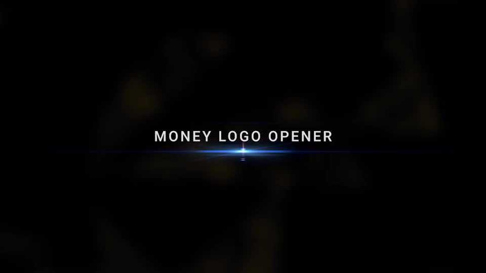 Money Logo Opener Videohive 32918585 After Effects Image 1