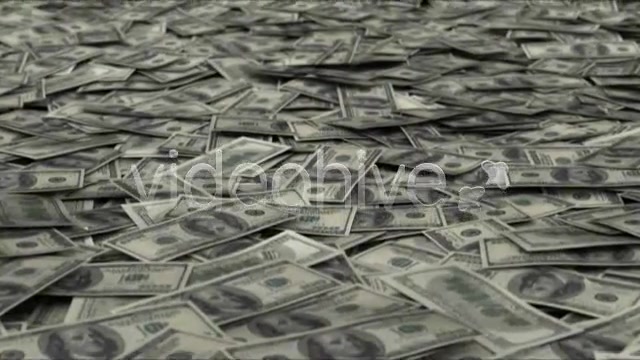 Money Pile $100 Dollar Bills Loop Videohive 2310532 Motion Graphics Image 6