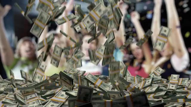 Money Stack Dollars Falling Videohive 4143773 Motion Graphics Image 10