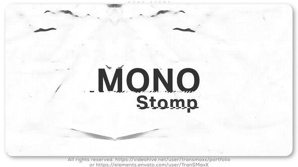 Mono Stomp - Videohive Download 26520213