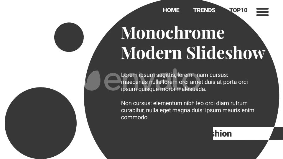 Monochrome Modern Slideshow Videohive 25995956 After Effects Image 2
