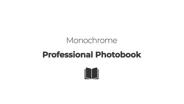 Monochrome. Professional Photobook - Videohive 30217415 Download