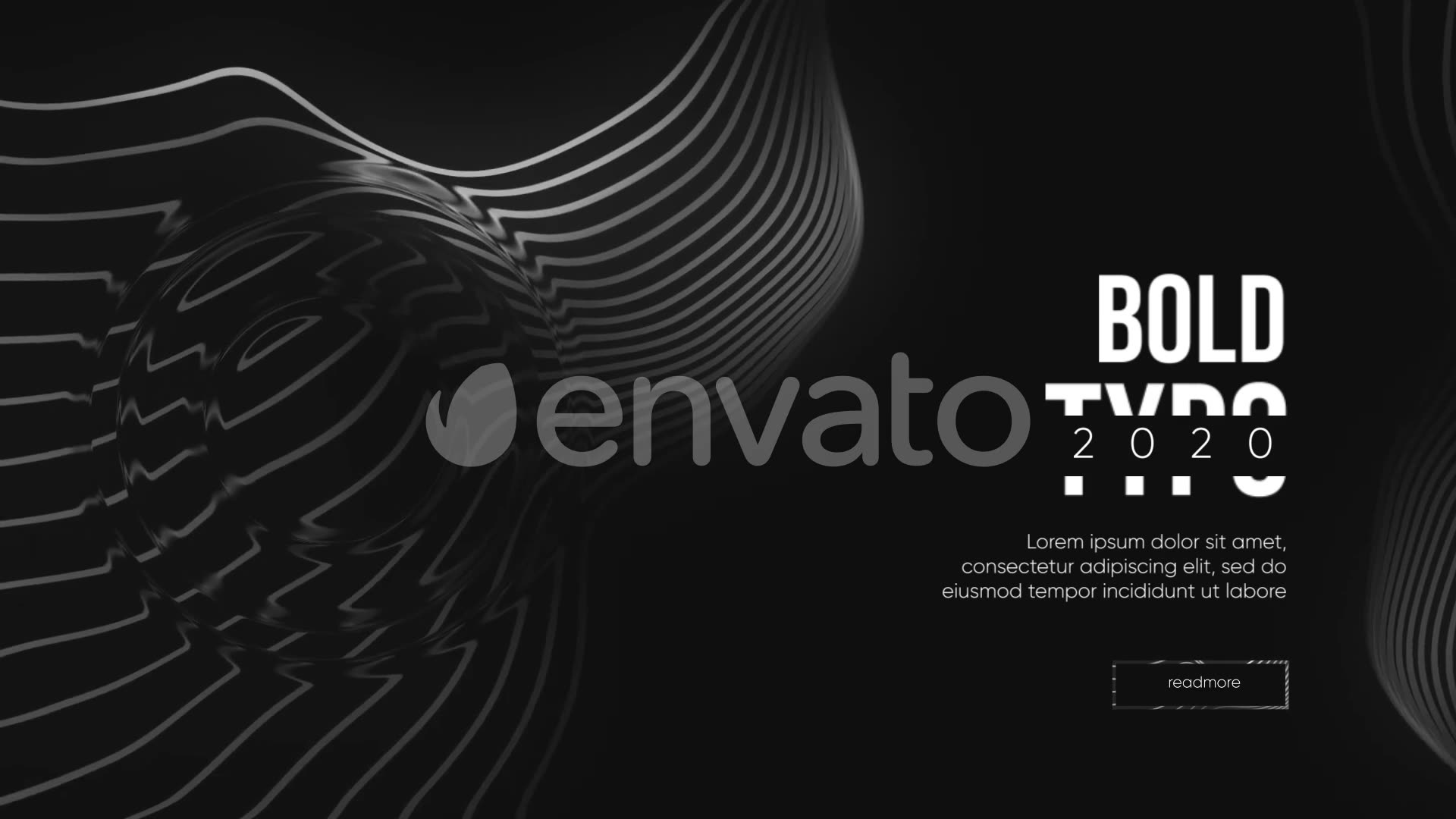 Monochrome Trendy Typography Videohive 27664873 Premiere Pro Image 7