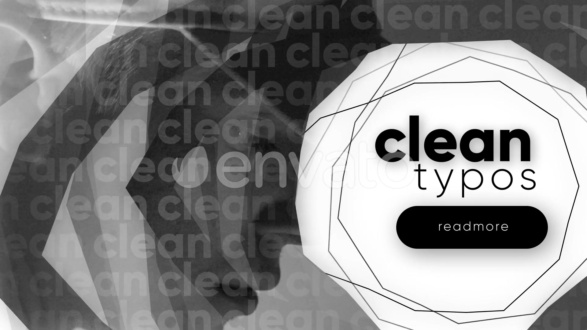 Monochrome Trendy Typography Videohive 27481747 After Effects Image 7