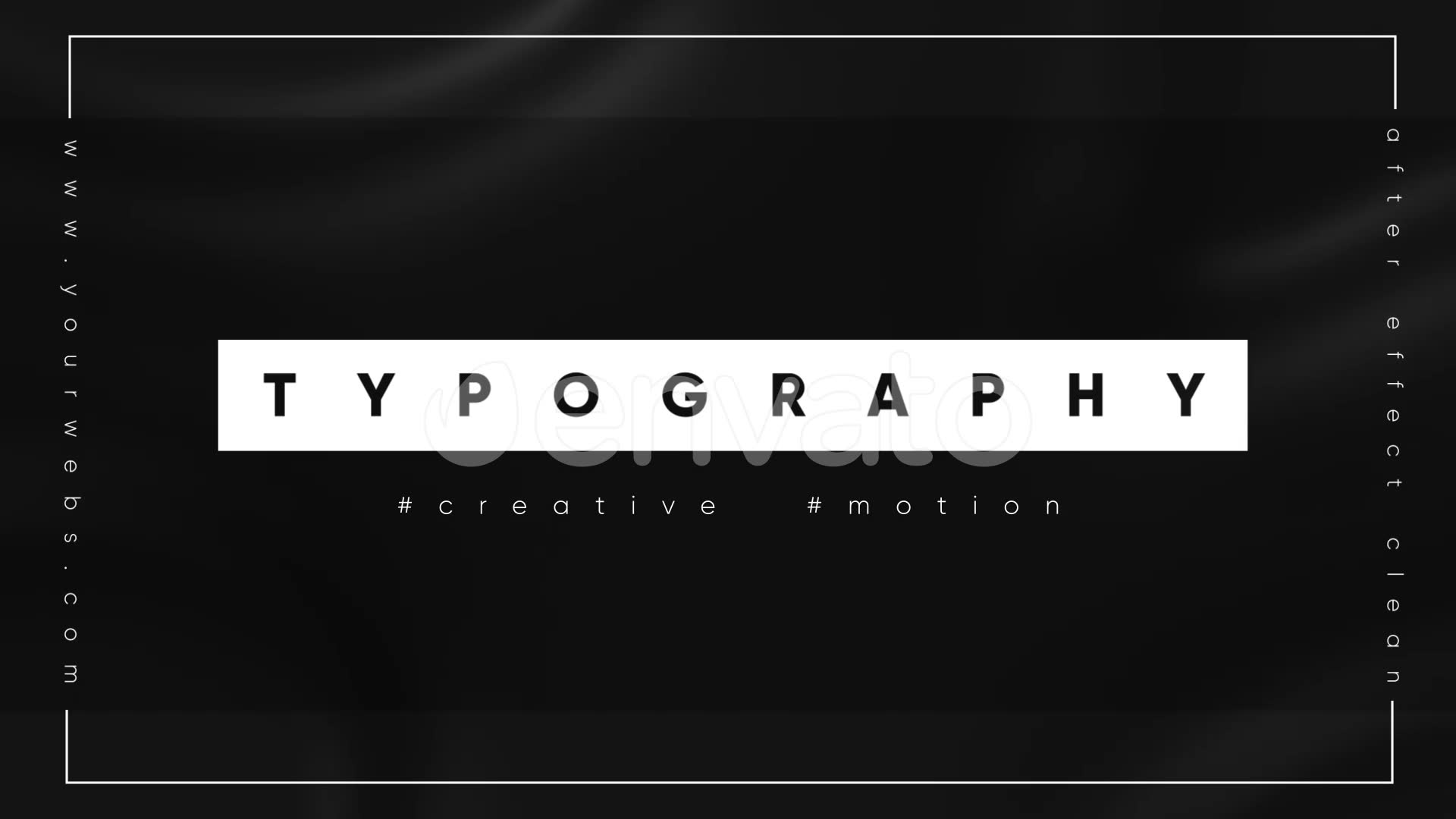 Monochrome Typography Videohive 27009326 After Effects Image 8