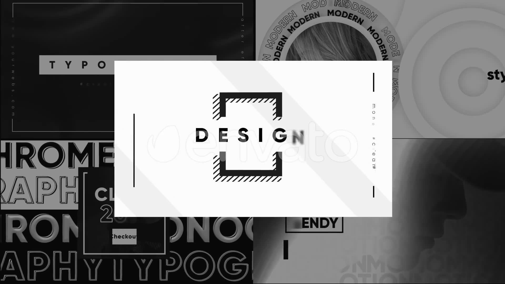 Monochrome Typography Videohive 27009326 After Effects Image 9