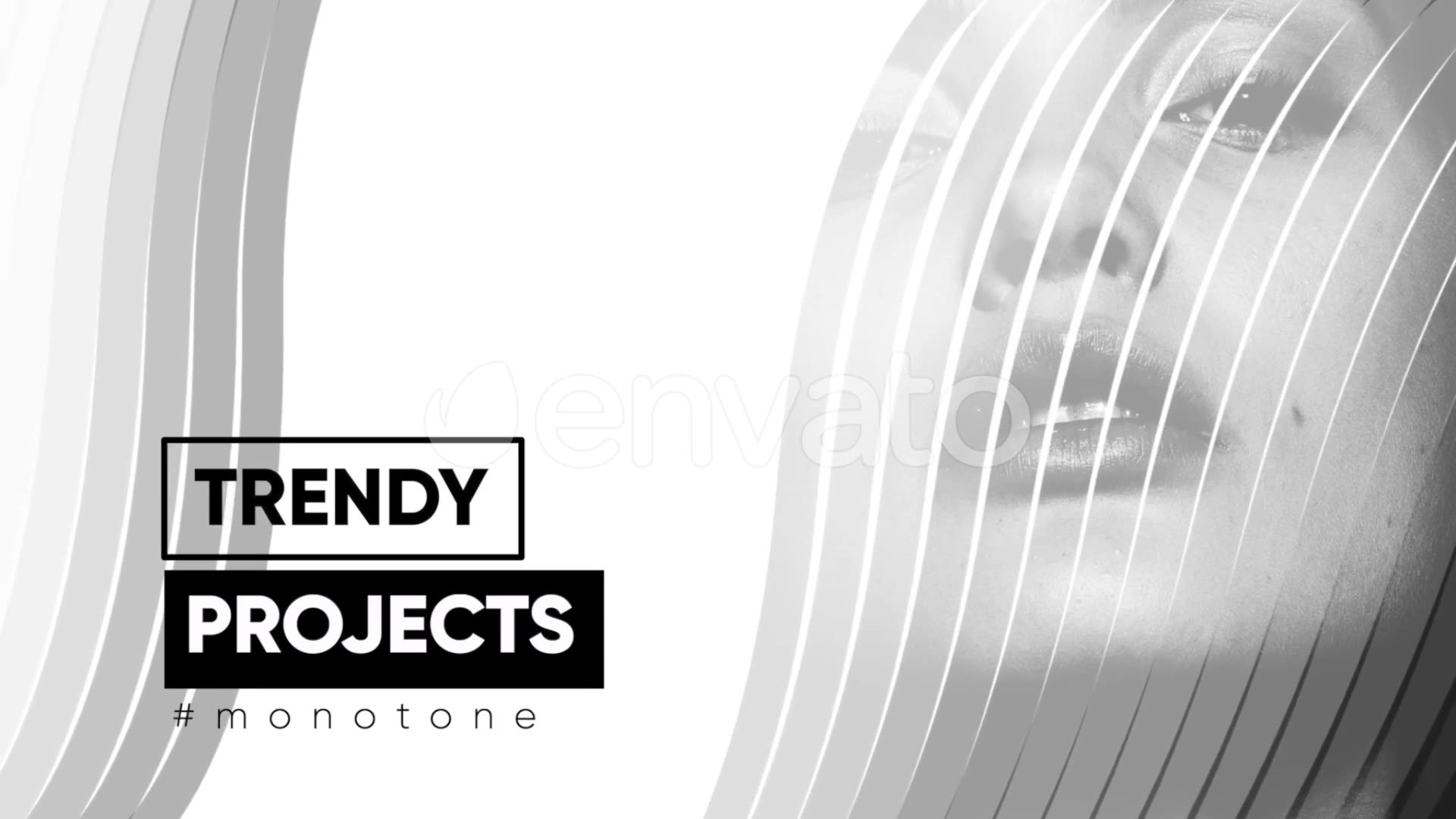 Monochrome Typography Final Cut Pro Videohive 27038933 Apple Motion Image 4