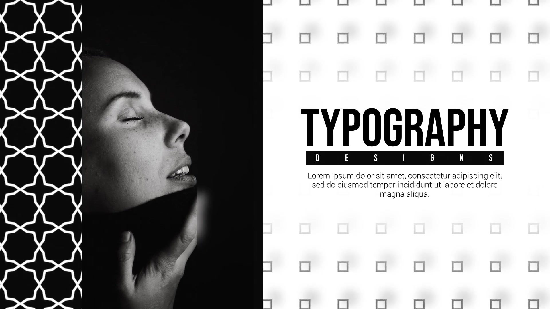 Monochrome Unique Typography Videohive 33461504 After Effects Image 8