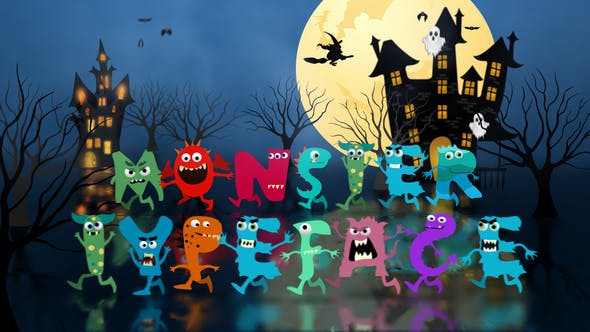 Monster Typeface | After Effects Template - 24792969 Videohive Download