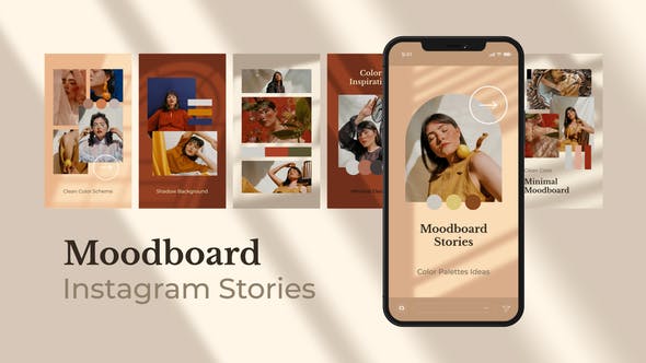 Moodboard Minimal Instagram Stories - Videohive Download 30781401