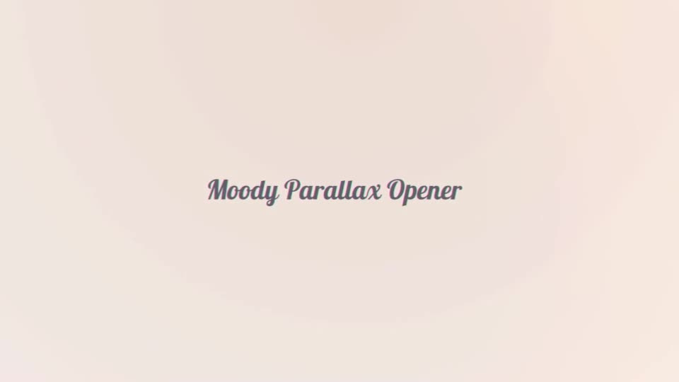 Moody Parallax Opener - Download Videohive 19524392