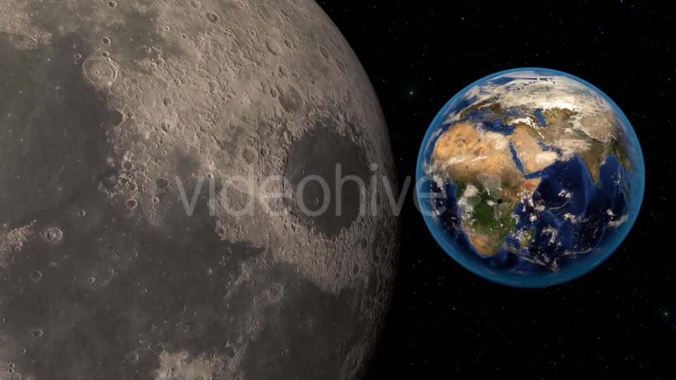 Moon and Earth - Download Videohive 20509014