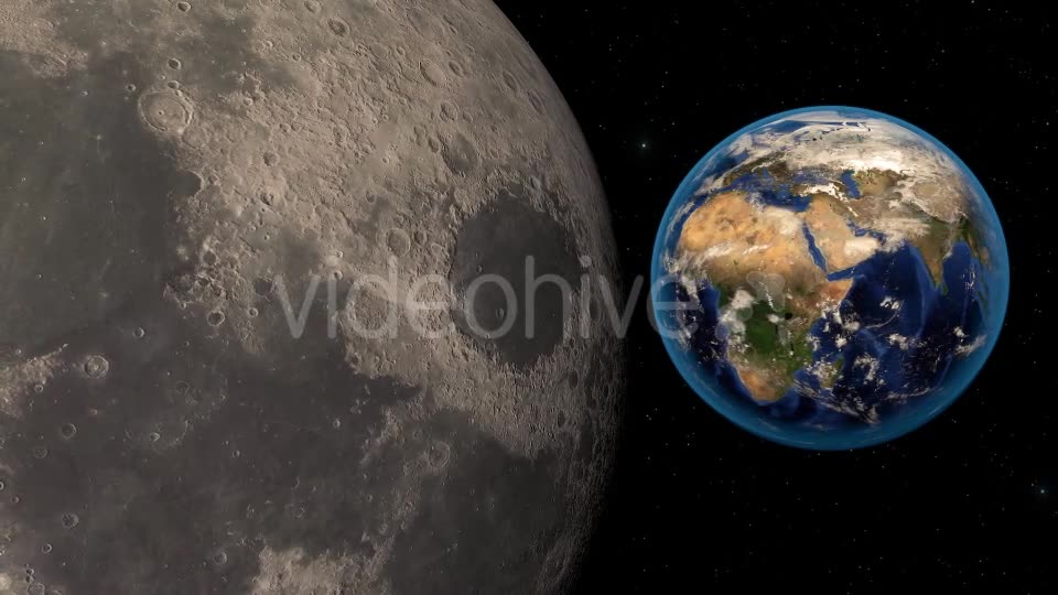 Moon and Earth - Download Videohive 20509014