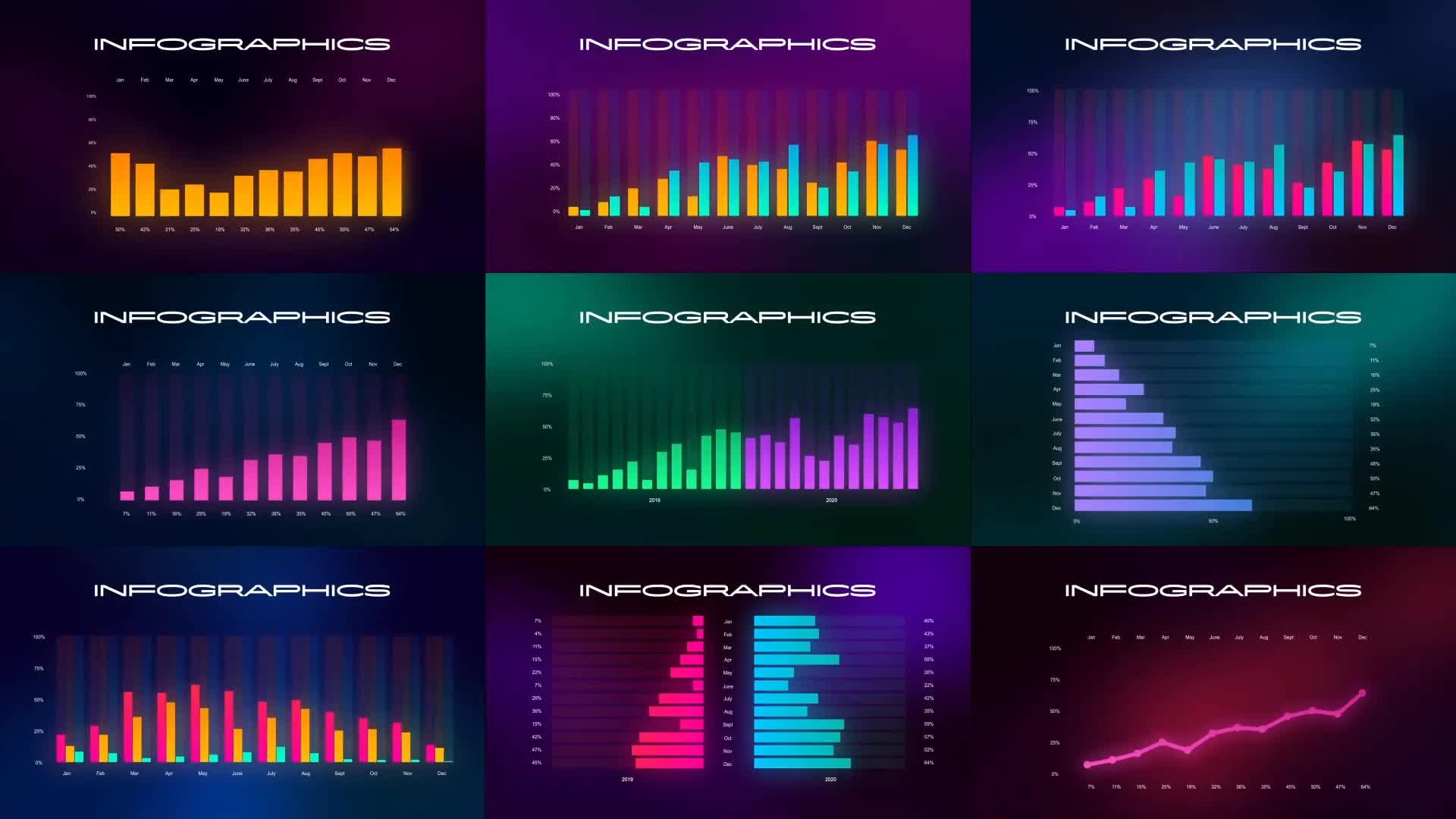 Moonlight infographics Videohive 32111601 After Effects Image 1