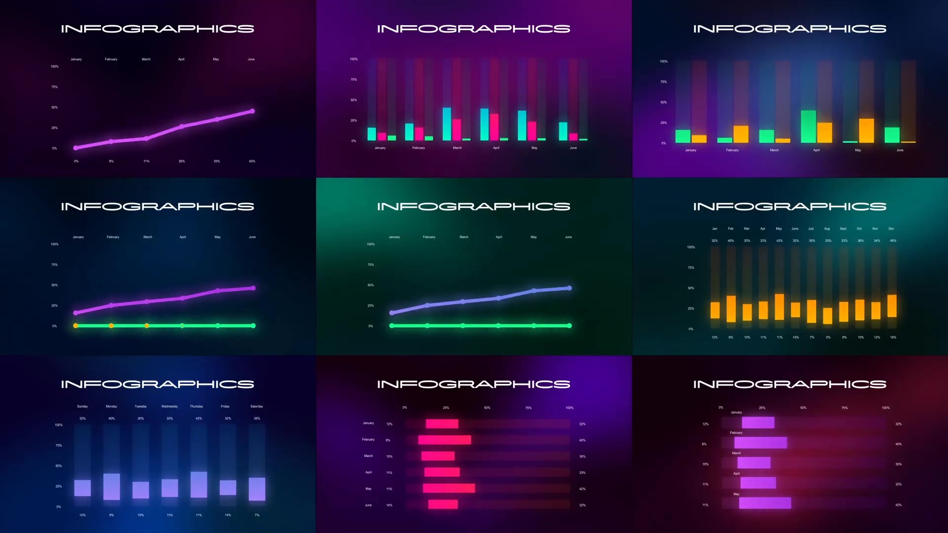 Moonlight infographics Videohive 32111601 After Effects Image 5
